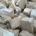 Random Sandstone Boulders at the Helidon Sandstone Quarry