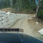 Random Sandstone Boulders Being Delivered