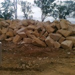 Random Sandstone Consignment Delivered at Toowoomba